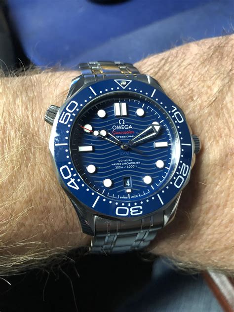 omega seamaster professional blue